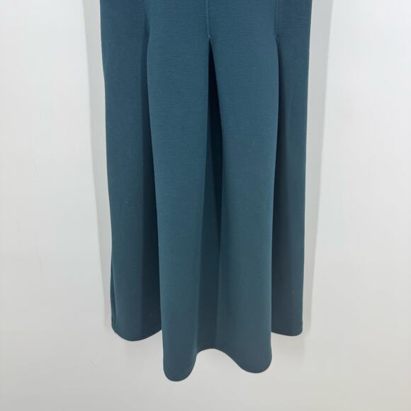 Athleta En Route Scuba Dress Small Tall Nordic Teal Racerback Modest 511522 - Picture 4 of 9